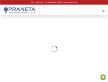 Tablet Screenshot of praneta.com